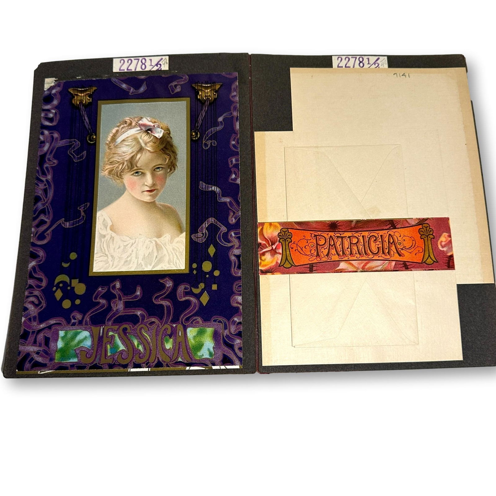 Victorian Era Stationery Salesman Sample Catalog (1 of 10)