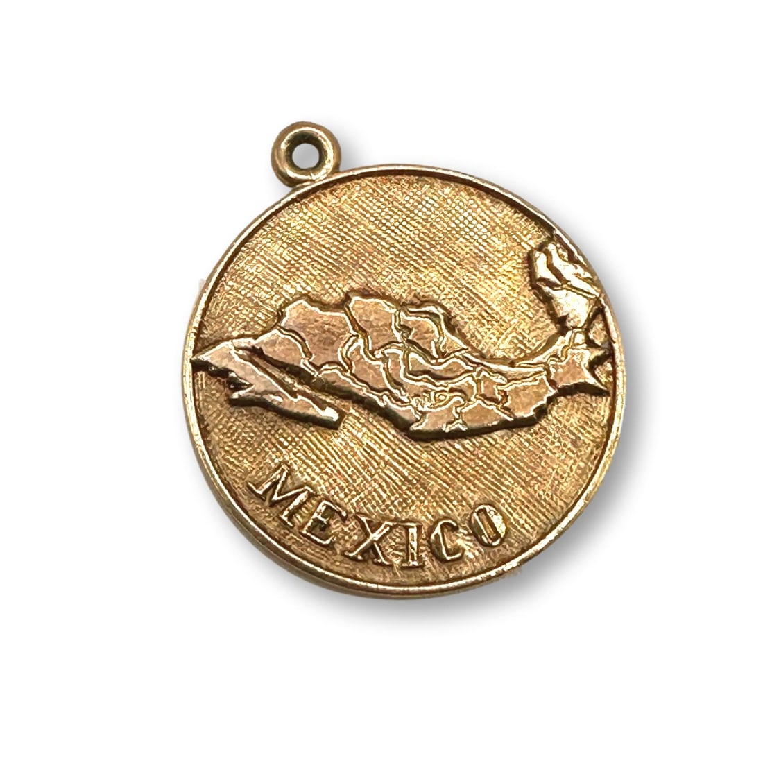 14K Gold Mexico Charm Pendant (1 of 4)