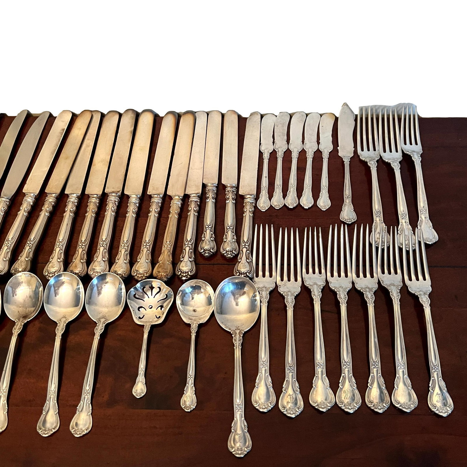 Gorham Chantilly Sterling Silver Partial Set (1 of 12)