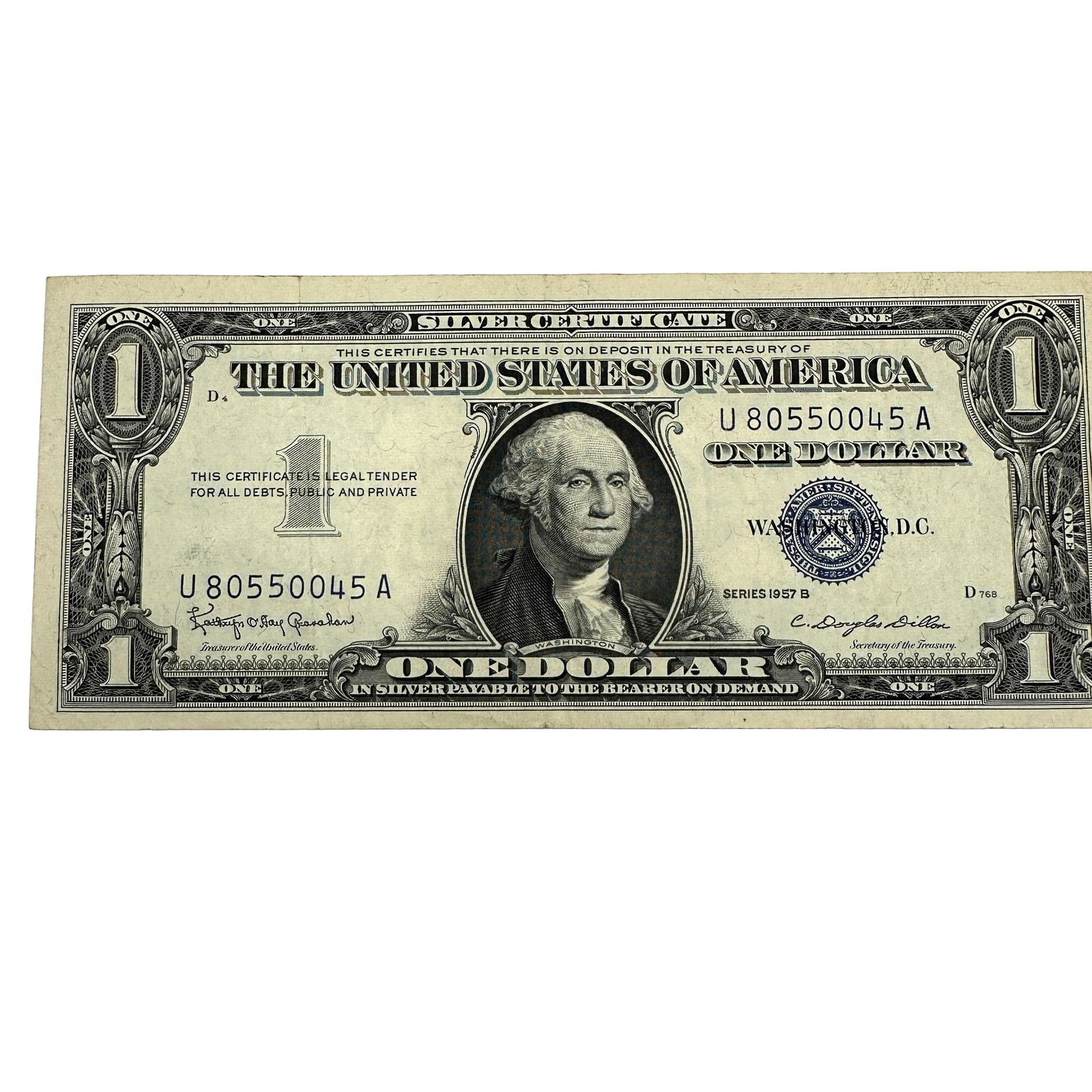 Series 1957 B $1 Silver Certificate (1 of 6)