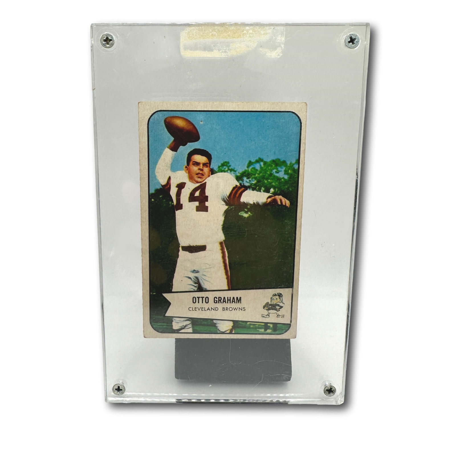 1954 Bowman Football #40 Otto Graham Cleveland Browns Trading Card (1 of 4)