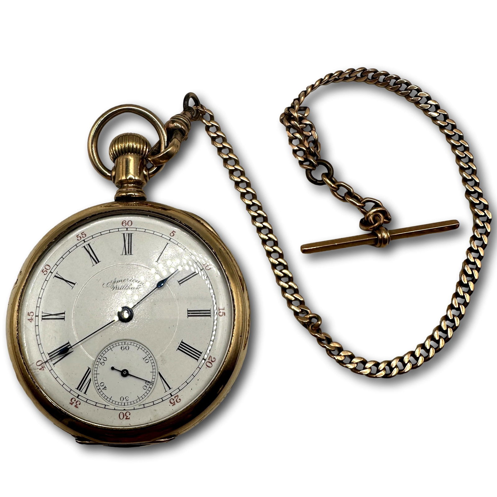 American Waltham Antique Gold Filled Pocket Watch (1 of 12)