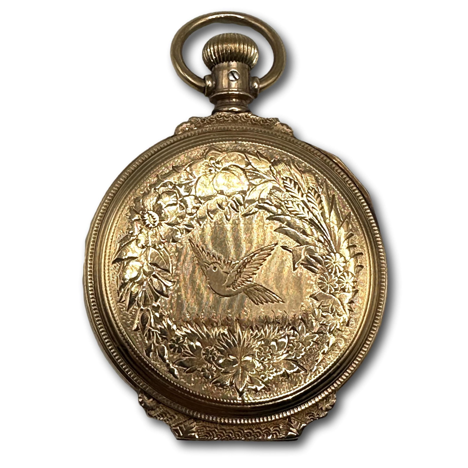 14k Gold Antique Elgin Pocket Watch - Works (1 of 11)