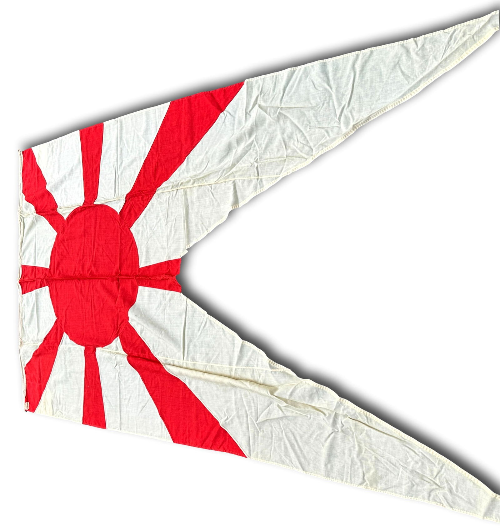 Huge WWII Japanese Swallowtail  Wool Handmade Flag (1 of 9)