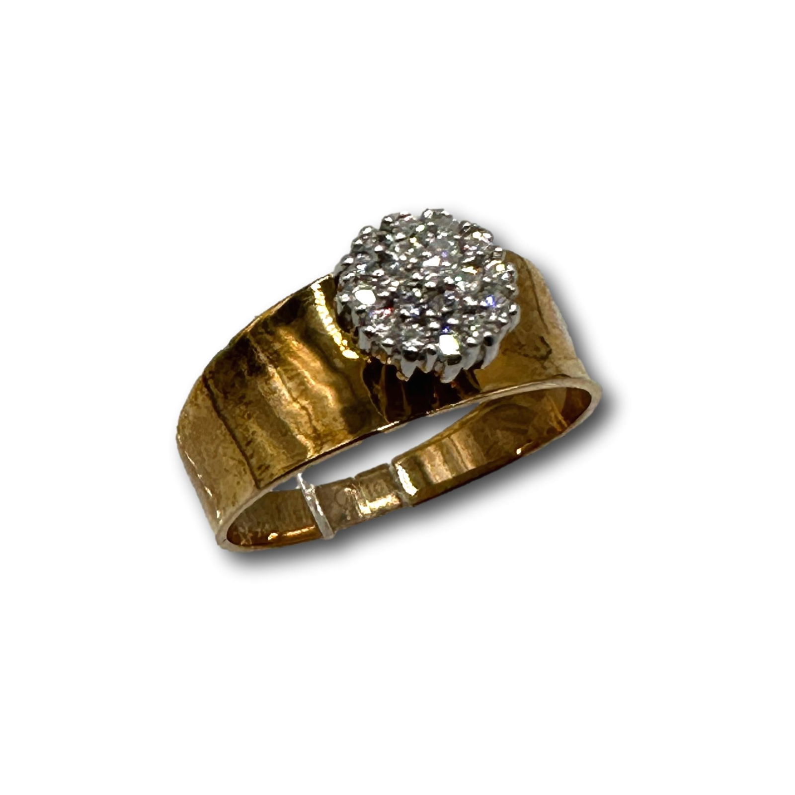 10K Gold Multi Diamond Ring (1 of 7)