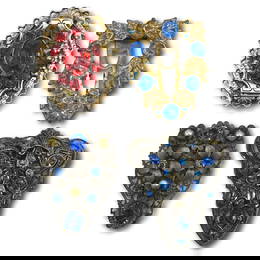 Set of 4 Victorian Clips
