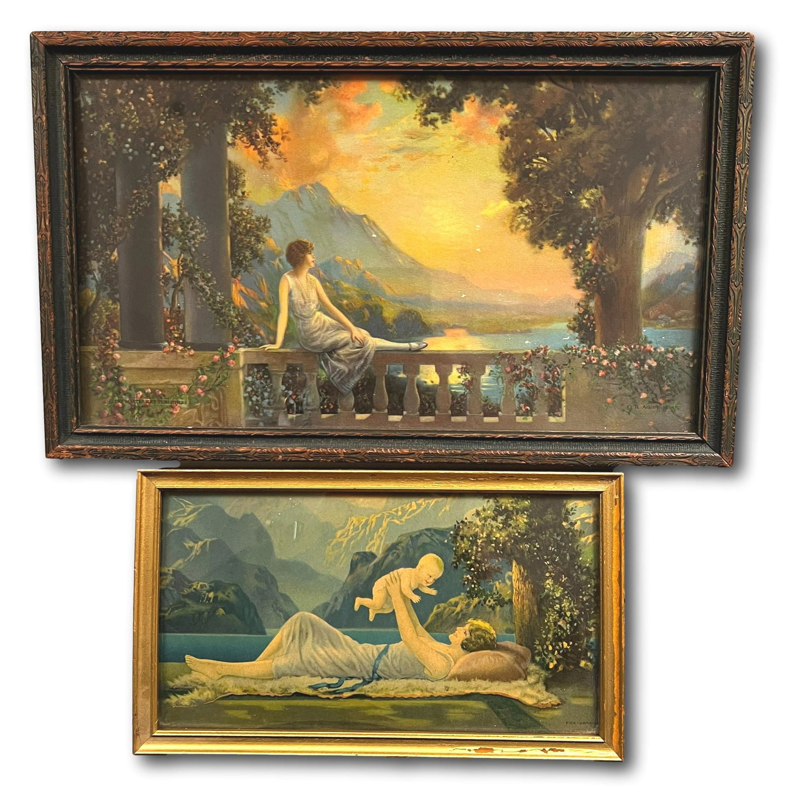 Vintage Maxfield Parish framed Print (1 of 13)