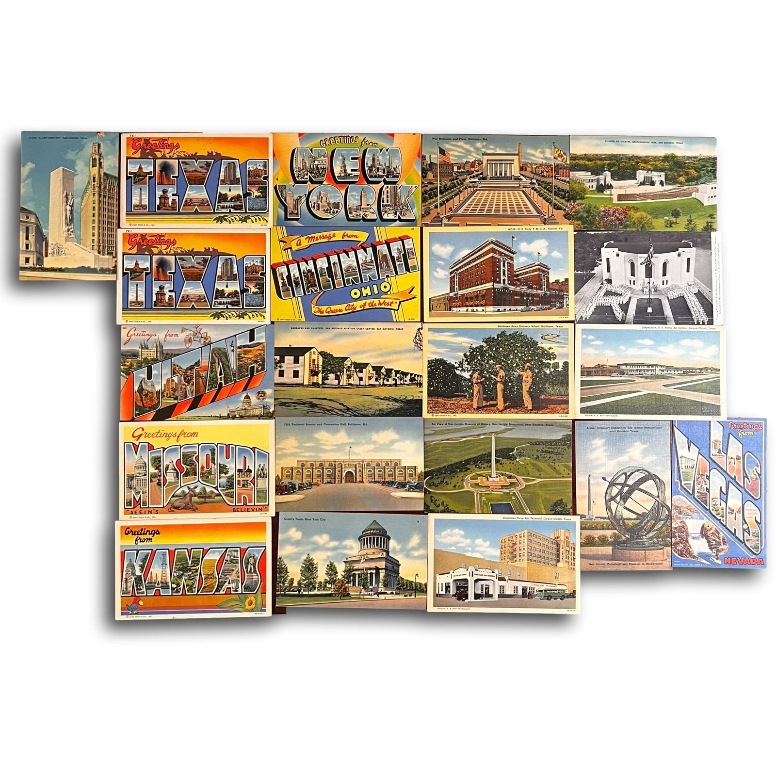 Vintage US Tourist Post Cards (1 of 13)