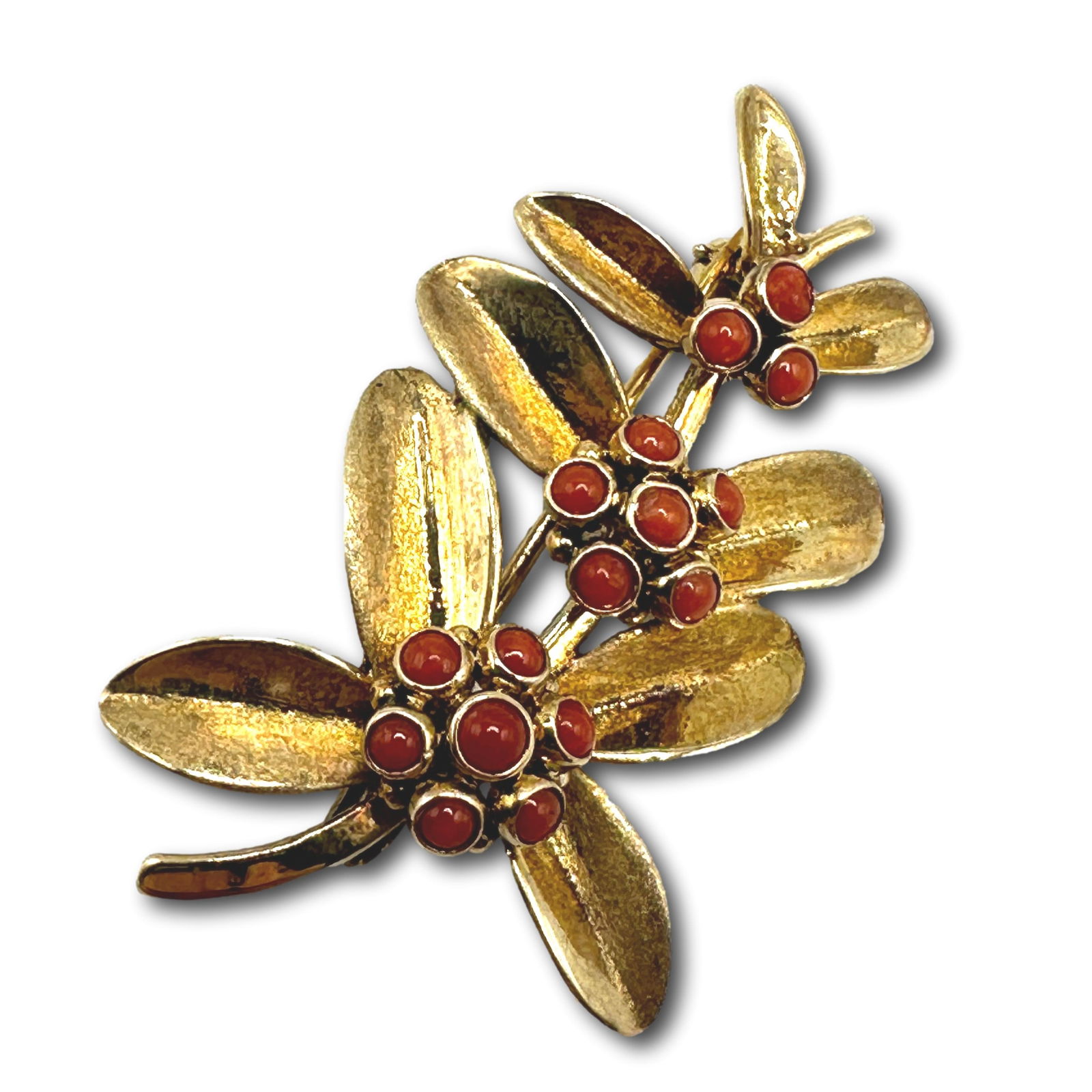 14K Gold Vintage Brooch (1 of 4)