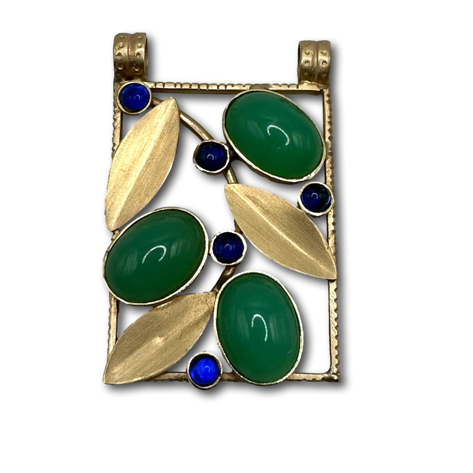 14K Gold Vine Pendant (1 of 5)