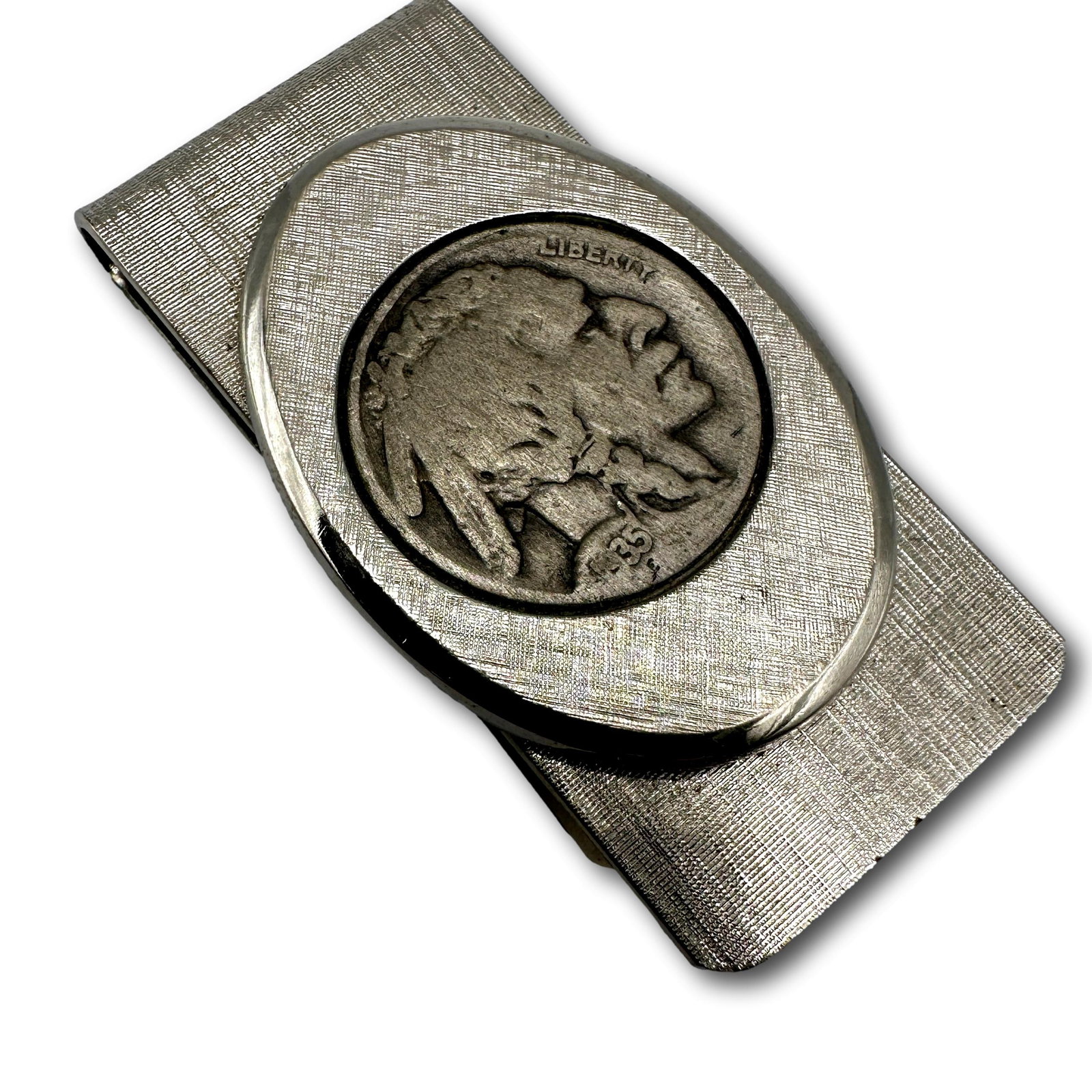 Indian Head Buffalo Nickle Money Clip (1 of 2)