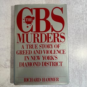 Richard Hammer - The CBS Murders, Signed and Inscribed