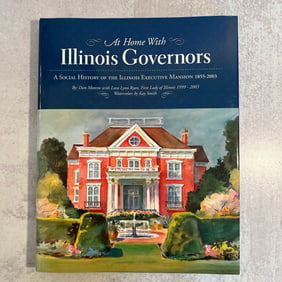 Dan Monroe - At Home with Illinois Governors, 4 Autographs