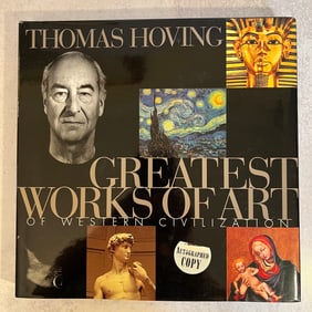 Thomas Hoving - Greatest Works of Art, Signed