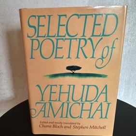 Selected Poetry of Yehuda Amichai, Signed