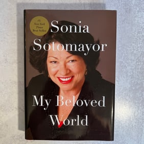 Sonia Sotomayor - My Beloved World, Signed