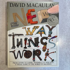 David Macaulay - The New Way Things Work, Signed