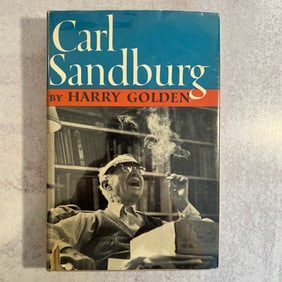 Harry Golden - Carl Sandburg, Signed