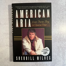 Sherrill Milnes - American Aria, Signed