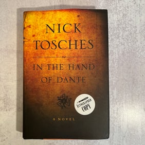 Nick Tosches - The Hand of Dante, Signed