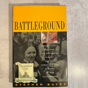 Stephen Bates - Battleground, Signed