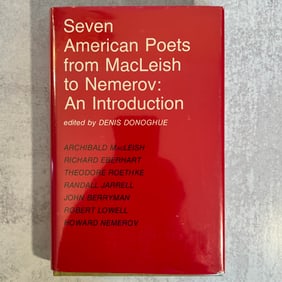 Donoghue - Seven American Poets, Signed