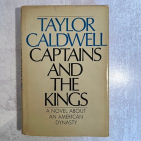 Taylor Caldwell - Captains and The Kings, Signed