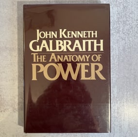 John Kenneth Galbraith - The Anatomy of Power, Signed and Inscribed