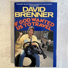 David Brenner - If God Wanted Us to Travel, Signed