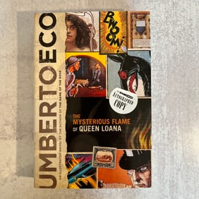 Uberto Eco - The Mysterious Flame of Queen Loana, Signed