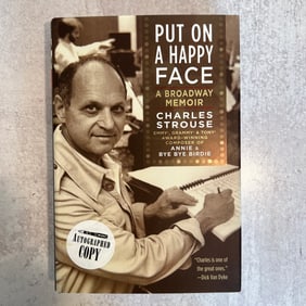 Charles Strouse - Put on a Happy Face, Signed