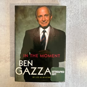 Ben Gazzara - In the Moment, Signed