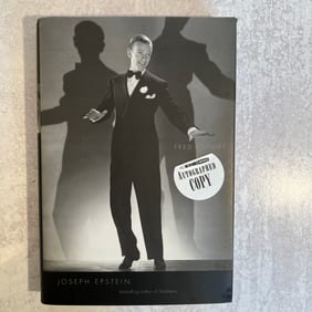 Joseph Epstein - Fred Astaire, Signed