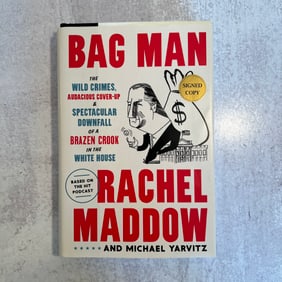 Rachel Maddow - Bag Man, Signed