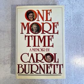 Carol Burnett - One More Time, Signed