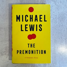 Michael Lewis - The Premonition, Signed