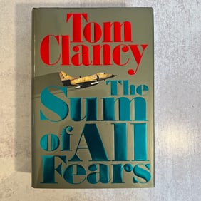 Tom Clancy - The Sum of All Fears, Signed