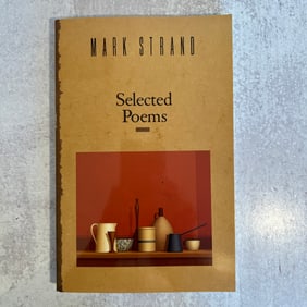 Mark Strand - Selected Poems (Paperback), Signed and Inscribed