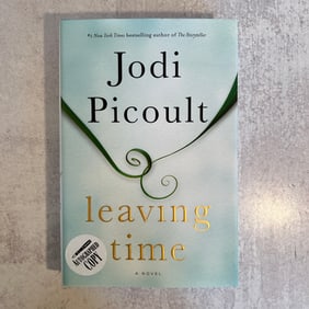 Jodi Picoult - Leaving Time, Signed