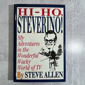 Steve Allen - Hi-Ho Steverino, Signed