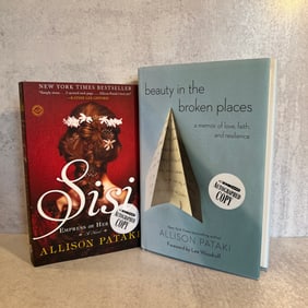 Allison Pataki Autographed Sisi, and Beauty in Broken Places