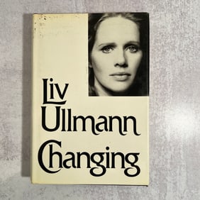 Liv Ullmann - Changing, Signed and Inscribed