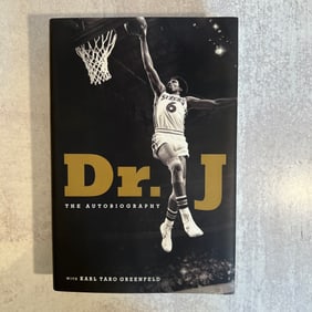 Dr. J The Autobiography Julius Erving, Signed