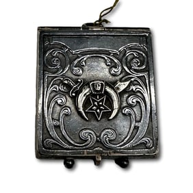 Sterling Silver "Handy Shrine Visiting Card Case" Shriner's Membership