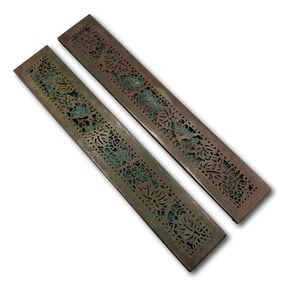 Tiffany Studios Grapevine Pattern Blotter Ends