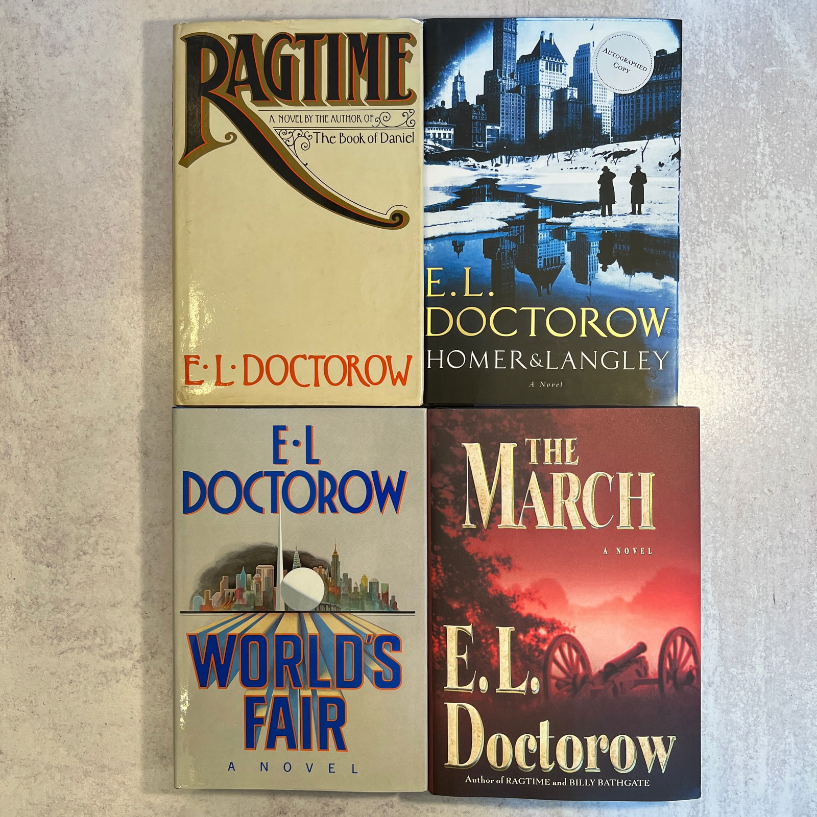 Collection of E. L. Doctorow Autographed Books Including Ragtime (1 of 18)