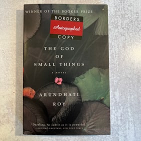 Arundhati Roy - The God of Small Things (Paperback), Signed