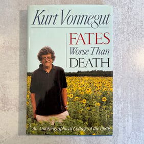 Kurt Vonnegut - Fates Worse than Death, Signed