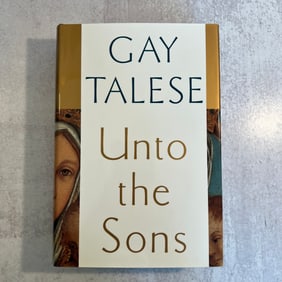 Gay Talese - Unto the Sons, Signed