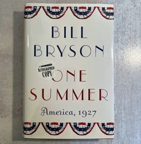 Bill Bryson - One Summer, Signed
